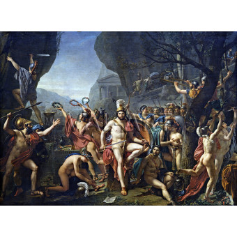 РЕПРОДУКЦИИ НА КАРТИНИ Леонид при Термопилите (1814)